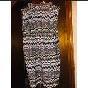Beautiful strapless dress